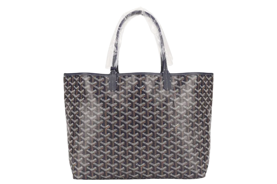 GOYARD SAINT LOUIS PM BAG NAVY BLUE COLOR WITH DUST COVER