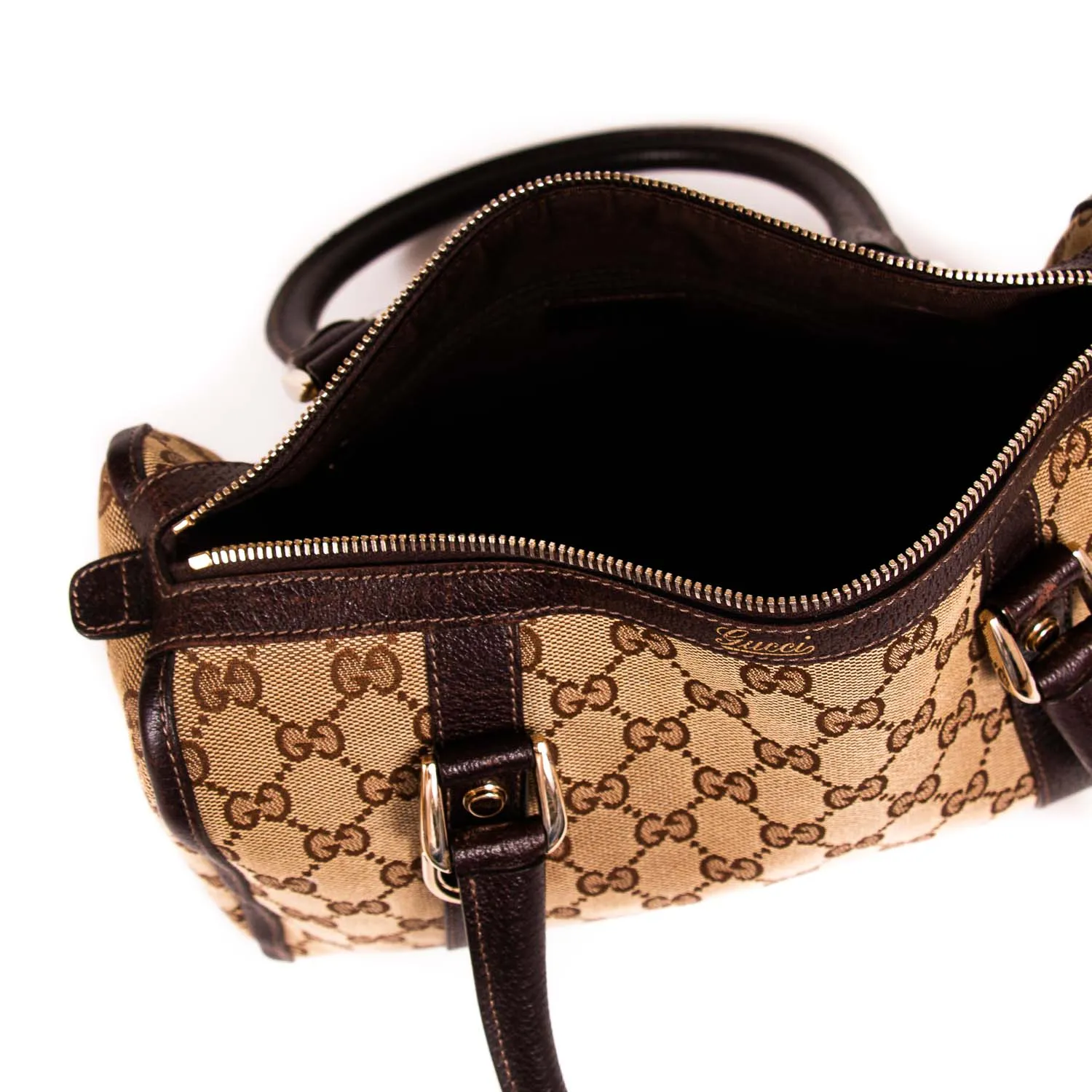 Gucci GG Canvas Boston Bag