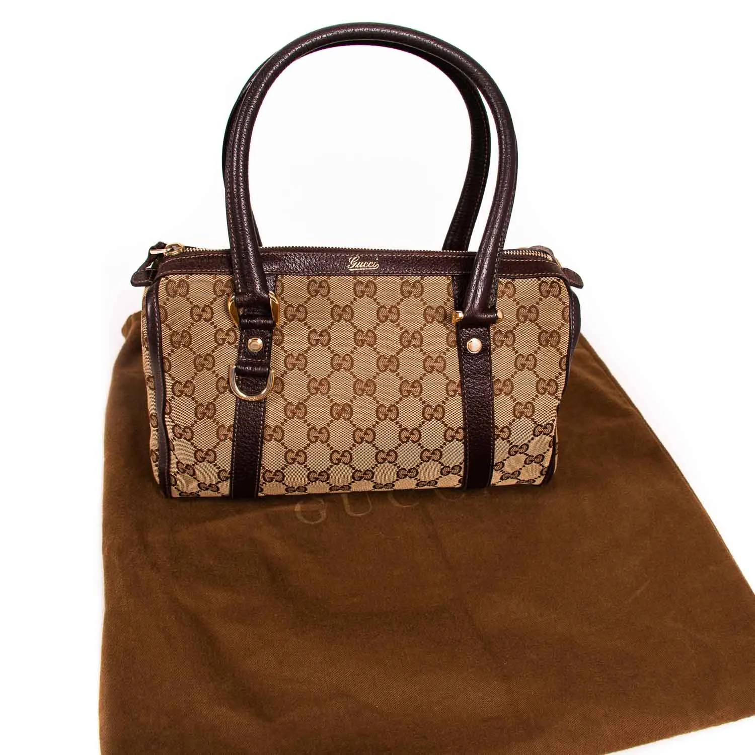 Gucci GG Canvas Boston Bag