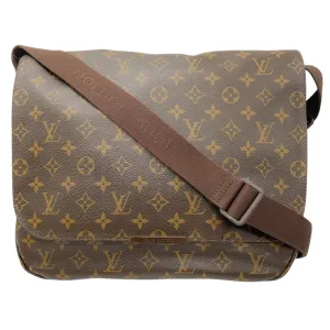 Louis Vuitton Brown Monogram Canvas Beaubourg MM Messenger Bag