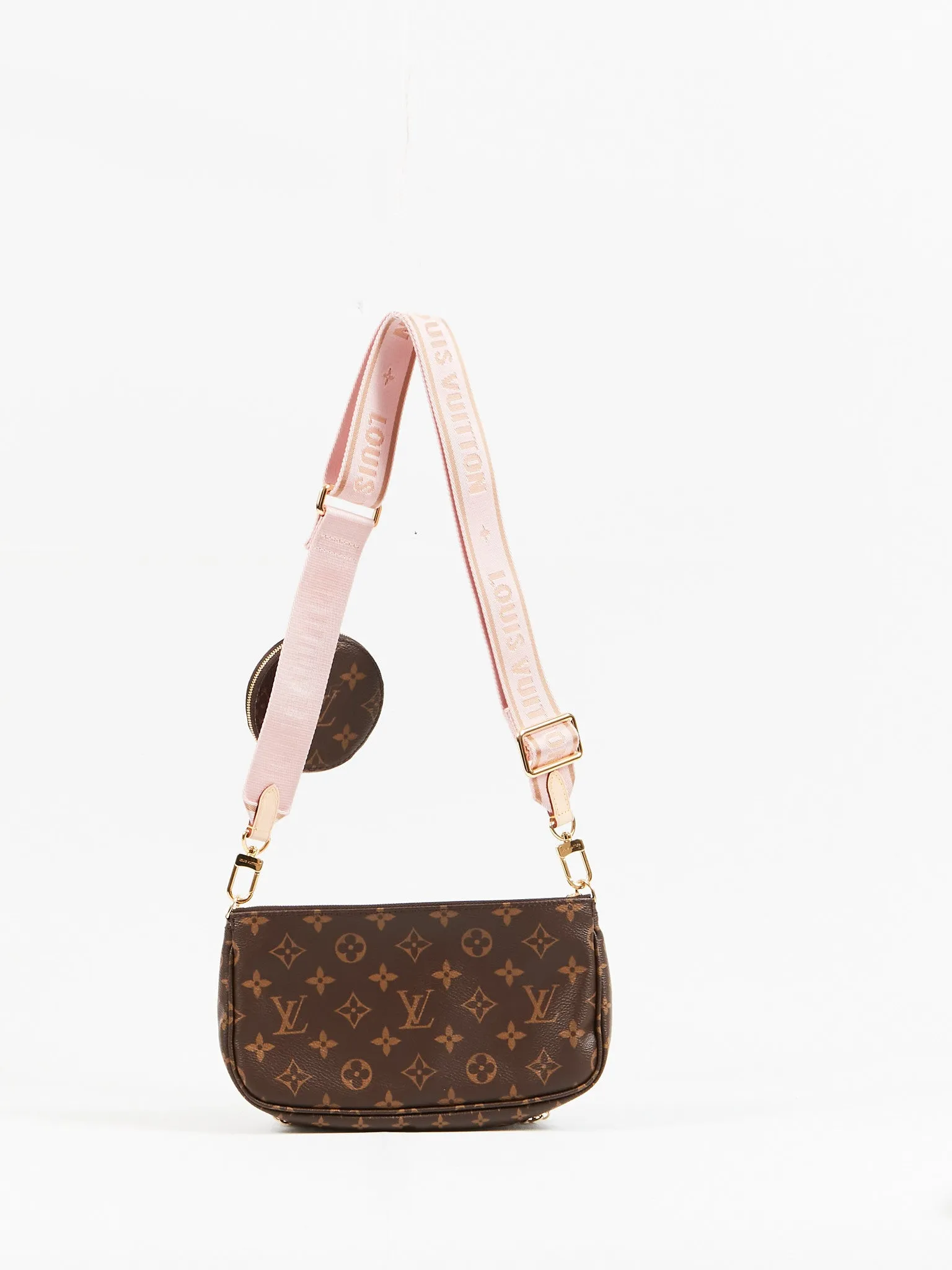 Louis Vuitton Monogram Light Pink Multi Pochette Accessoires