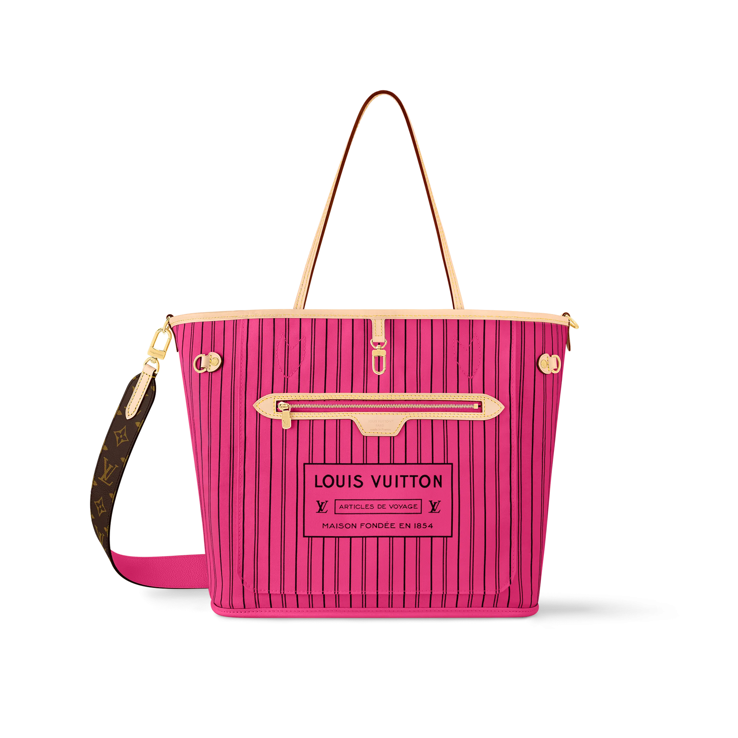 Neverfull Bandoulière Inside Out MM Tote Bag