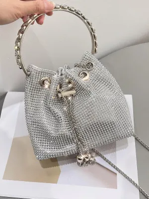 Shiny Inlay Stone Rhinestone Evening Bag MNBF060