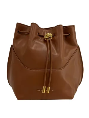 Tan Cassiopeia Bucket Bag