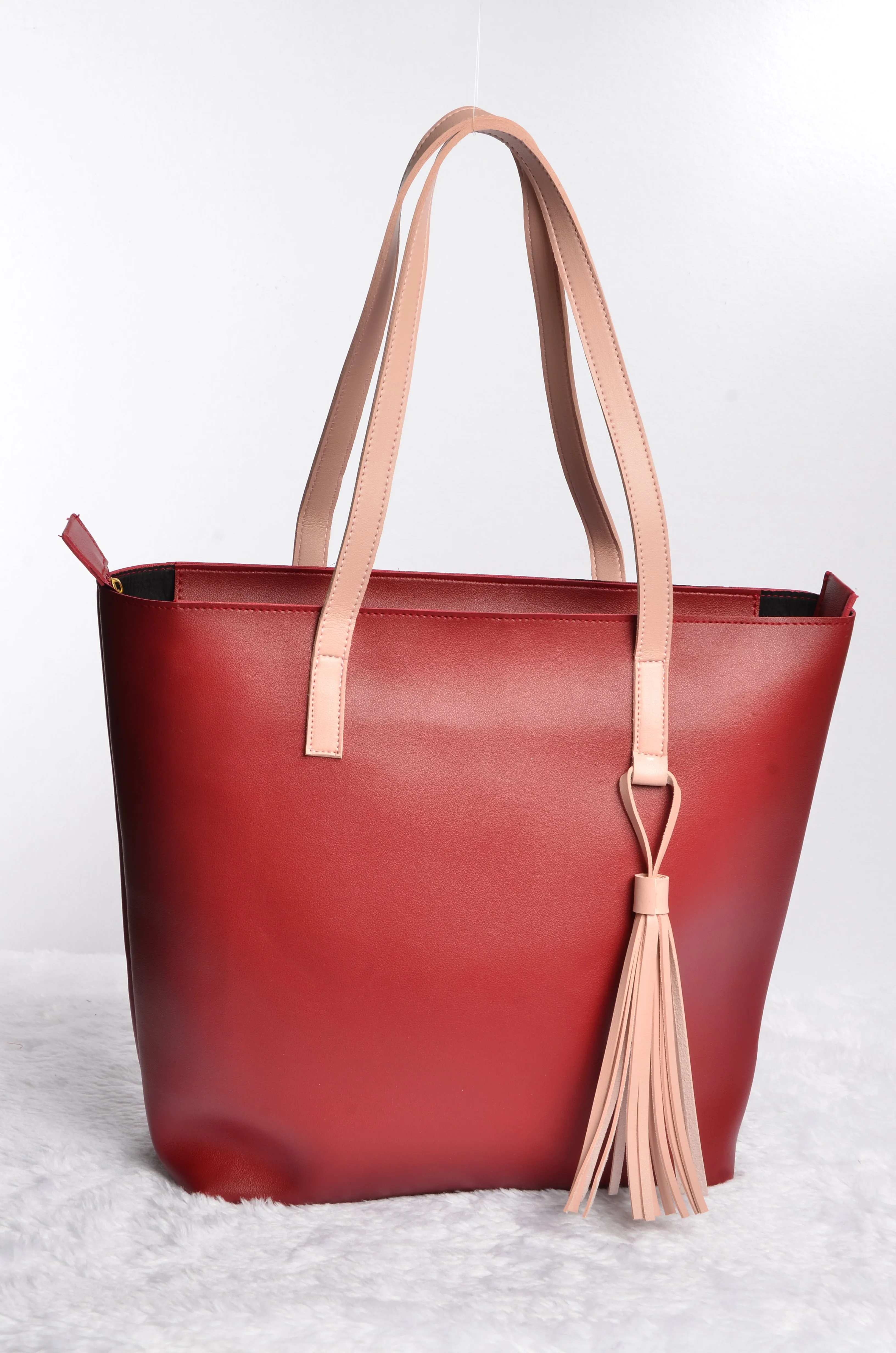 Tote Bag with Tassel
