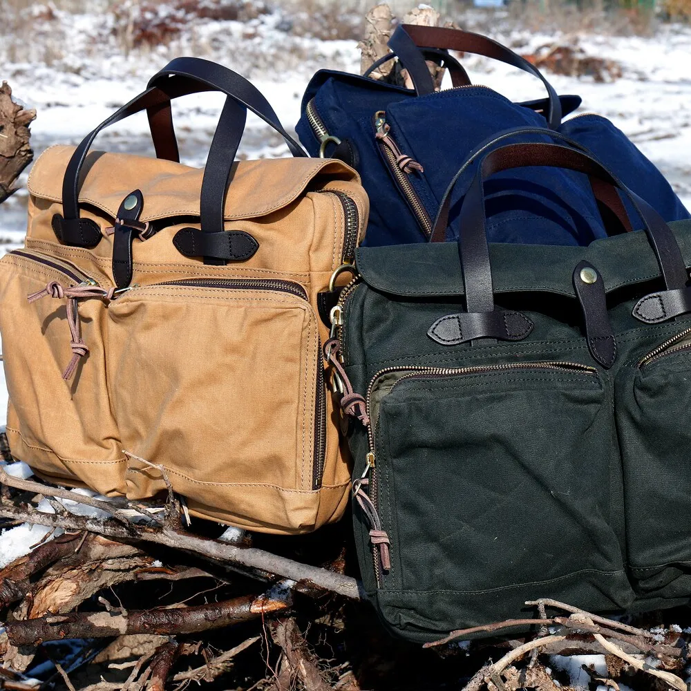Wax Canvas Water Proof Vintage Duffle Bag