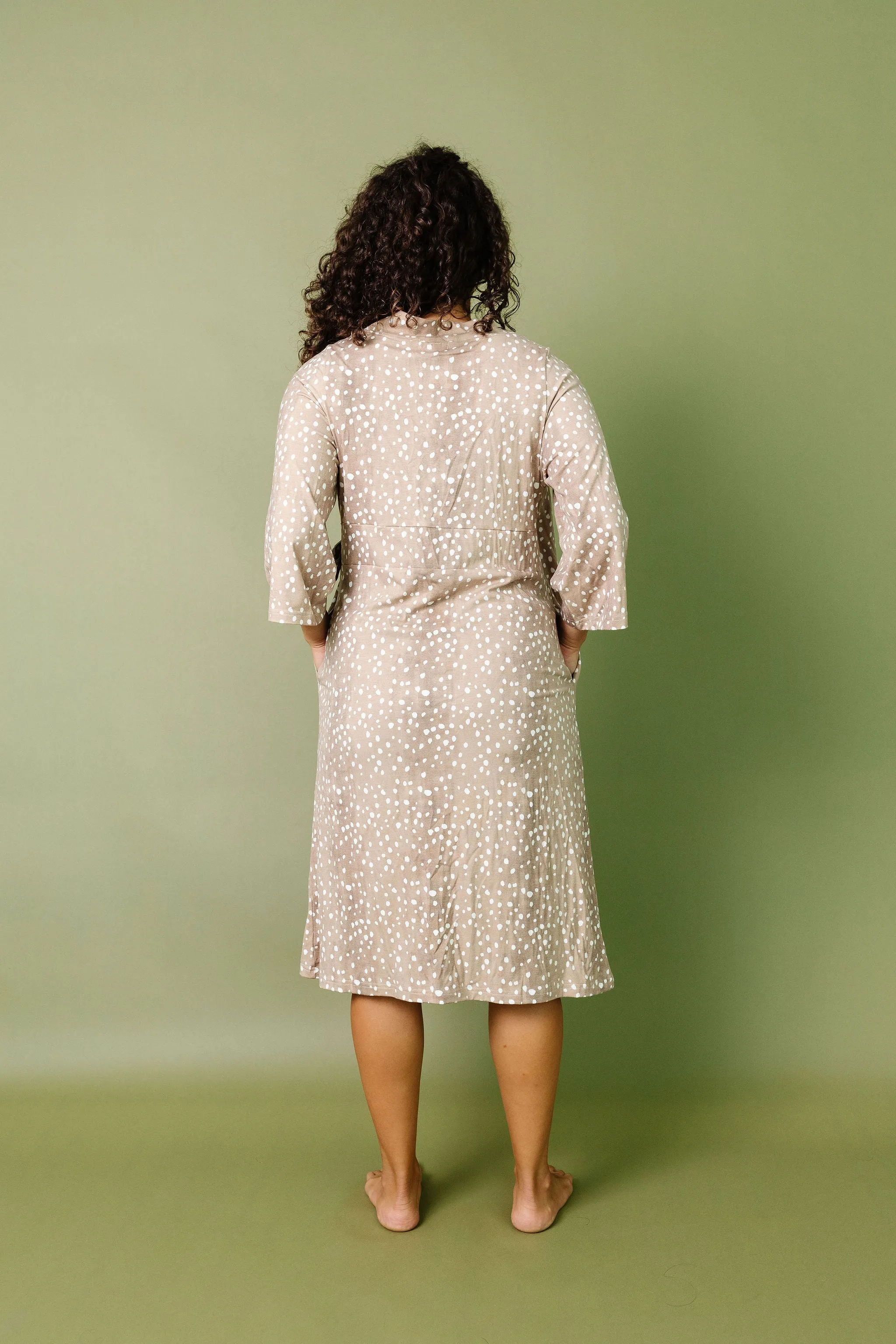 Women's Everyday Robe - Fawn
